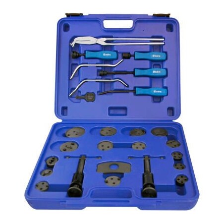 Integrated Supply Network Astro Pneumatic 18Pc Brake Caliper Wind Back Tool and 8Pc Pro Brake - AST78619 AST78619